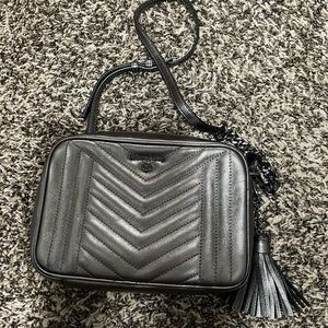 Michael Kors metallic camera bag